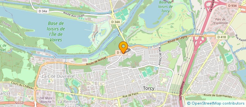 localisation de l'entreprise ASRYA  TORCY