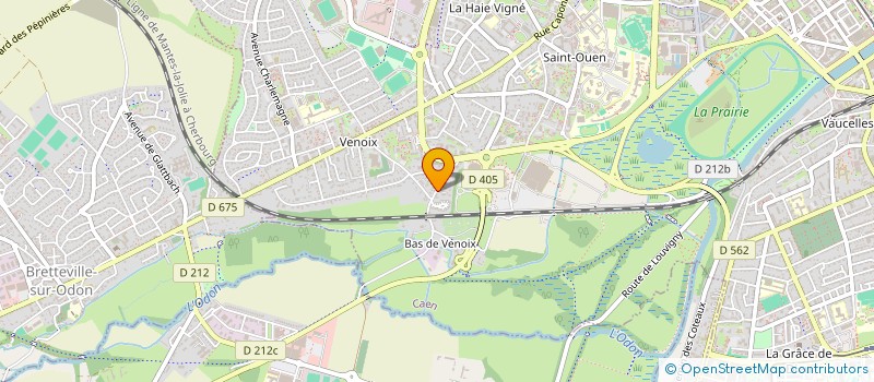 localisation de l'entreprise ASS 1000 ENFANTS A L'ABRI BASSE NDIE à CAEN
