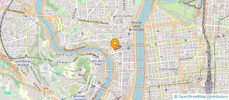localisation de l'entreprise ASS 1000 ET 1 GESTES à LYON