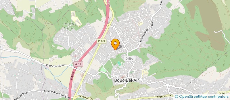 localisation de l'entreprise ASS 12E CONGRES INTERNA SCIENC PHONETIQU à BOUC-BEL-AIR