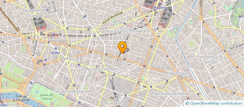 localisation de l'entreprise ASS 1901 NAT ASSISTANCE EXPROP à PARIS