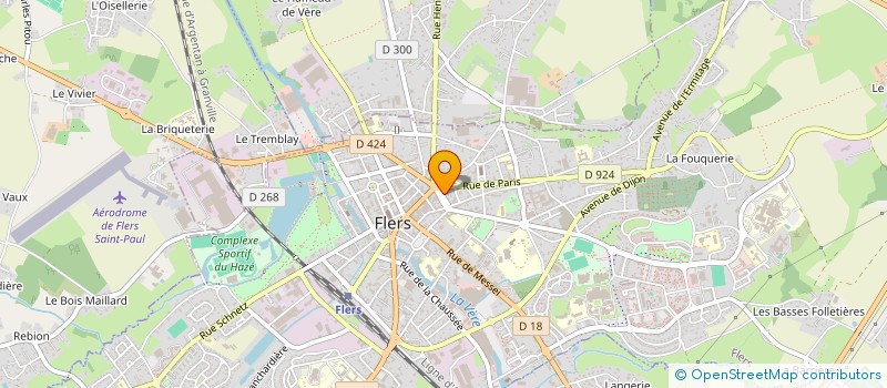 localisation de l'entreprise ASS 303 STUDIOS à FLERS