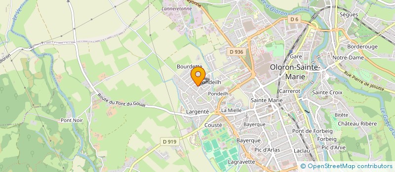 localisation de l'entreprise ASS 3EME MAIN FRANCE FORMATION  EYSUS