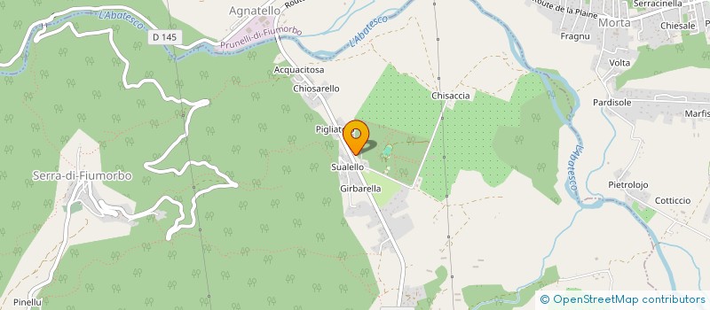 localisation de l'entreprise ASS à SERRA DI FIUMORBO