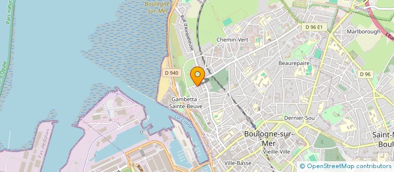 localisation de l'entreprise ASS A D I L P à BOULOGNE-SUR-MER