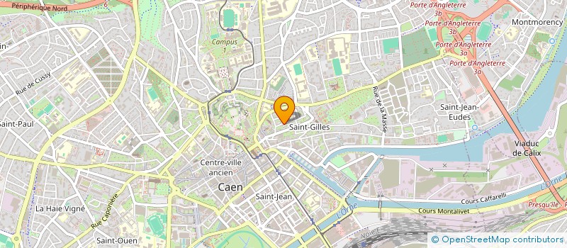 localisation de l'entreprise ASS  A D P P à CAEN