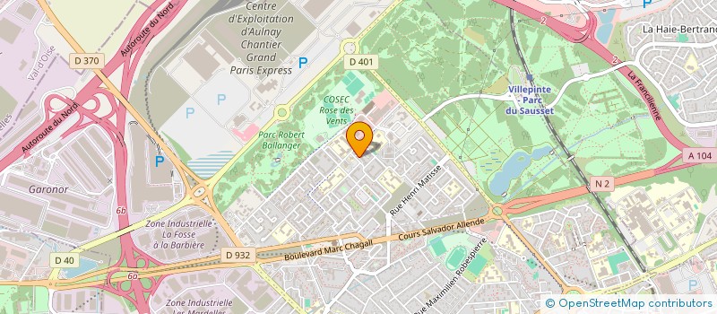 localisation de l'entreprise ASS A F A S à AULNAY-SOUS-BOIS