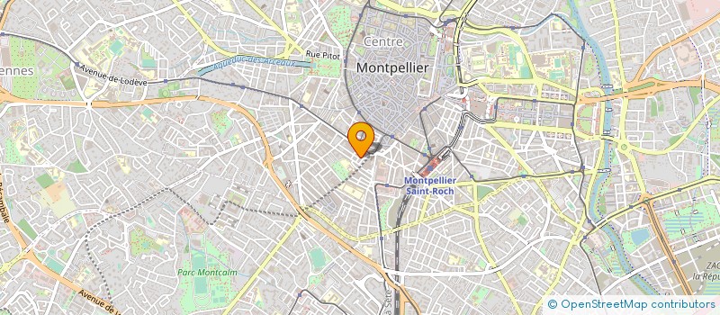 localisation de l'entreprise ASS A F P S A T H à MONTPELLIER