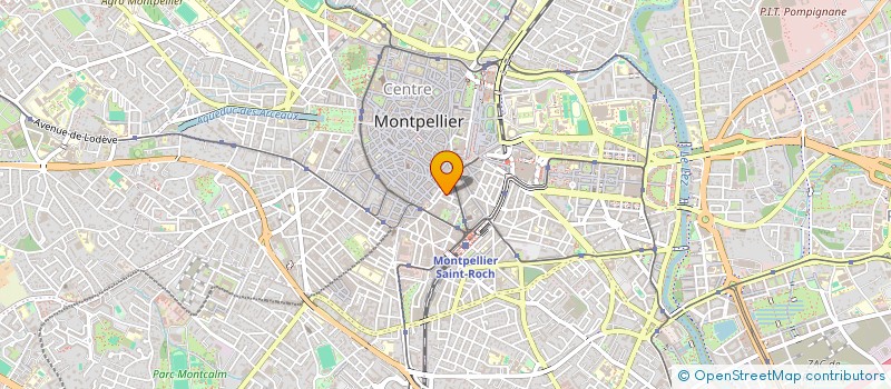 localisation de l'entreprise ASS A.G.R.E.L. à MONTPELLIER