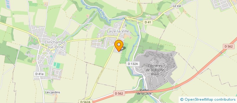 localisation de l'entreprise ASS A L'AISE DANS SA VILLE  LAIZE-CLINCHAMPS