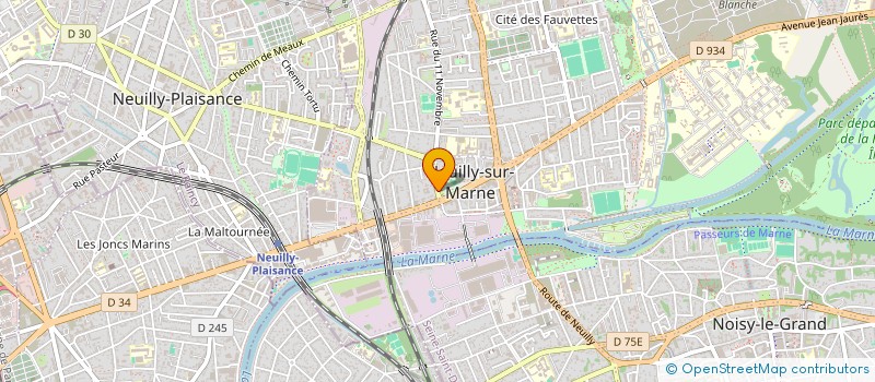 localisation de l'entreprise ASS A L'ART H PRODUCTION à NEUILLY-SUR-MARNE