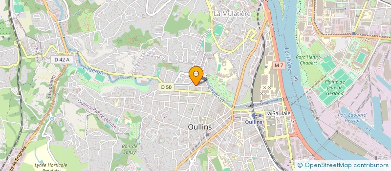 localisation de l'entreprise ASS A L ECOLE COMME LES AUTRES à OULLINS-PIERRE-BENITE