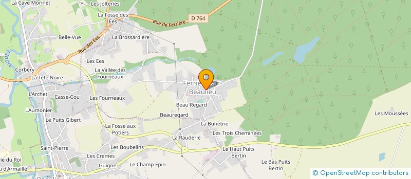 localisation de l'entreprise ASS A LA BONNE ENTENTE  VERNEUIL-SUR-INDRE