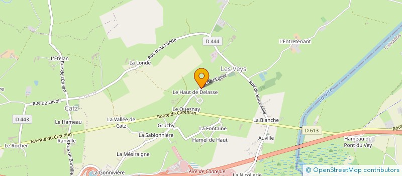 localisation de l'entreprise ASS A LA FORMATION ACTIVITES EQUESTRES  AUVERS