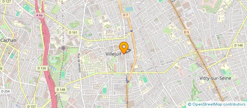 localisation de l'entreprise ASS A M I 94 à VILLEJUIF