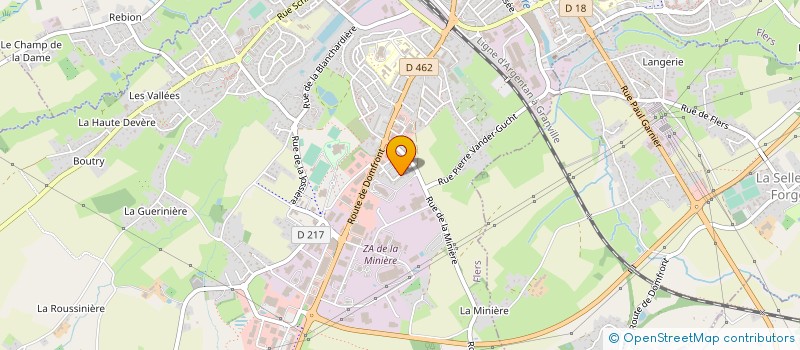 localisation de l'entreprise ASS A P F C D à FLERS