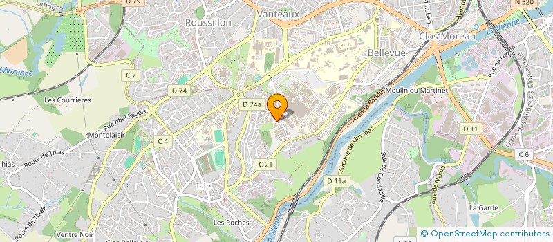 localisation de l'entreprise ASS A R E F O R REEDUCATION FONCTIONNEL à LIMOGES