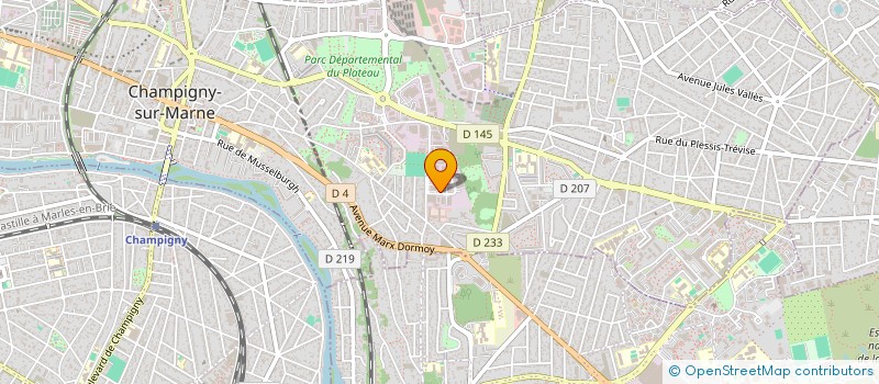 localisation de l'entreprise ASS A.R.P.P. IMPRIMERIE à CHAMPIGNY-SUR-MARNE