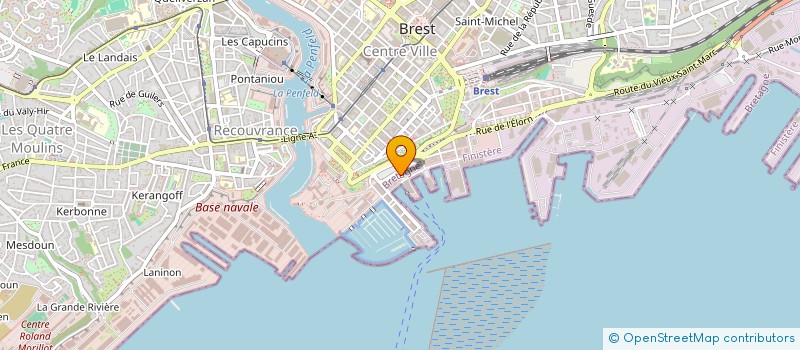 localisation de l'entreprise ASS.ABC ALLO TAXI BREST à BREST