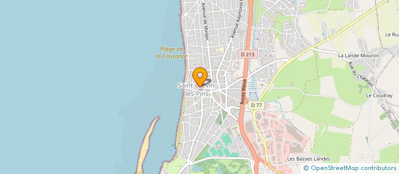 localisation de l'entreprise ASS  ABC D RETZ à SAINT-BREVIN-LES-PINS