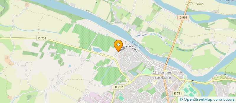 localisation de l'entreprise ASS ACACADEMIE DE LOIRE à CHALONNES-SUR-LOIRE