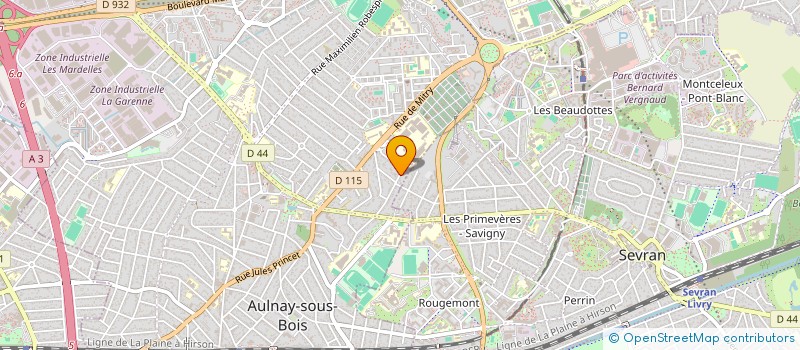 localisation de l'entreprise ASS ACADEMIE MECENAT à AULNAY-SOUS-BOIS