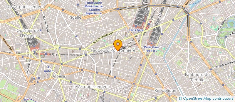 localisation de l'entreprise ASS  ACADEMIE NOUVEL ESPACE  PARIS