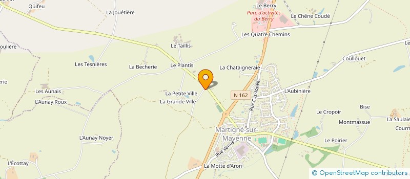 localisation de l'entreprise ASS ACCEUIL PLAISANCIERS A MONTGIROUX à MARTIGNE-SUR-MAYENNE