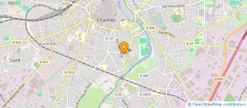 localisation de l'entreprise ASS ACCORDEON NOUS à CHARTRES