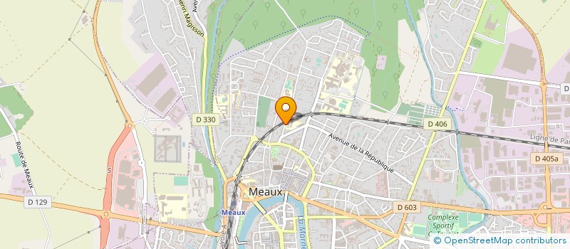 localisation de l'entreprise ASS ACCUEIL EN ILE DE FRANCE à MEAUX
