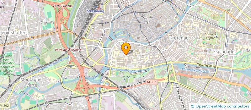 localisation de l'entreprise ASS ACCUEIL FAMILLE MALADE HOS à STRASBOURG