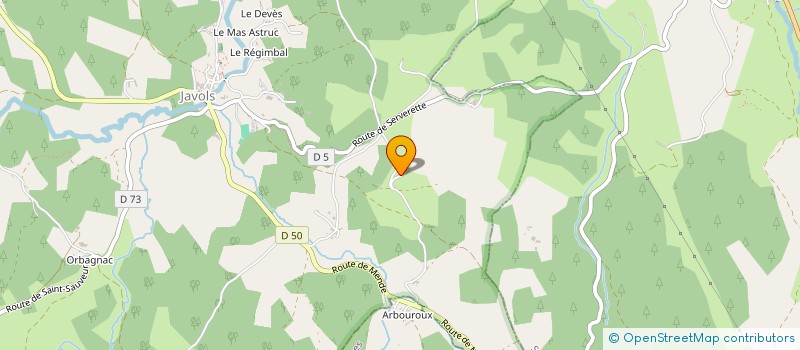 localisation de l'entreprise ASS. ACCUEIL REPOS VACANCES à PEYRE EN AUBRAC