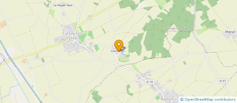 localisation de l'entreprise ASS ACONTTE  CURCAY-SUR-DIVE