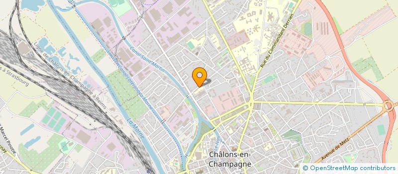 localisation de l'entreprise ASS ACS CLOVIS JACQUIERT  CHALONS-EN-CHAMPAGNE