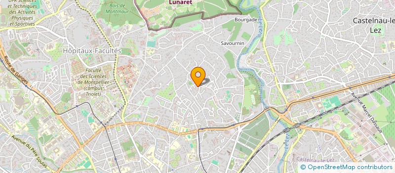 localisation de l'entreprise ASS ACTAZE à MONTPELLIER