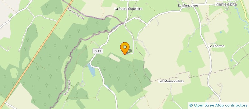 localisation de l'entreprise ASS ACTEON PERCHE à SOUANCE-AU-PERCHE