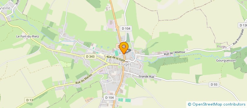 localisation de l'entreprise ASS ACTEURS COOPERATION RESEAUX SOLIDAIR à FRUGES