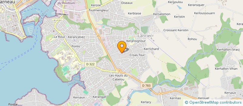 localisation de l'entreprise ASS ACTION ALZHEIMER  CONCARNEAU