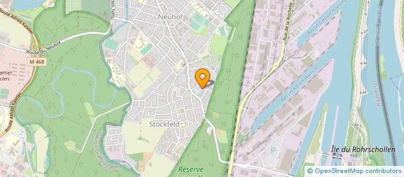localisation de l'entreprise ASS ACTION CULTUR SPORTIVE ECOLE REGION à STRASBOURG