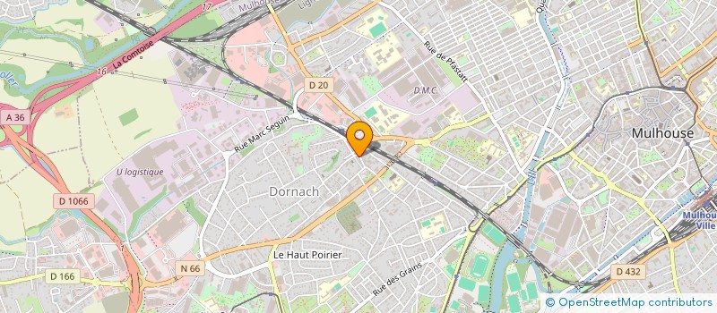 localisation de l'entreprise ASS ACTION DEVELOPPEMENT ECONOMIQUE  MULHOUSE