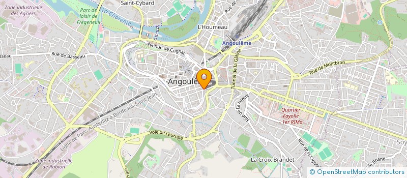 localisation de l'entreprise ASS ACTION EDUCATIVE DE LA CHARENTE à ANGOULEME