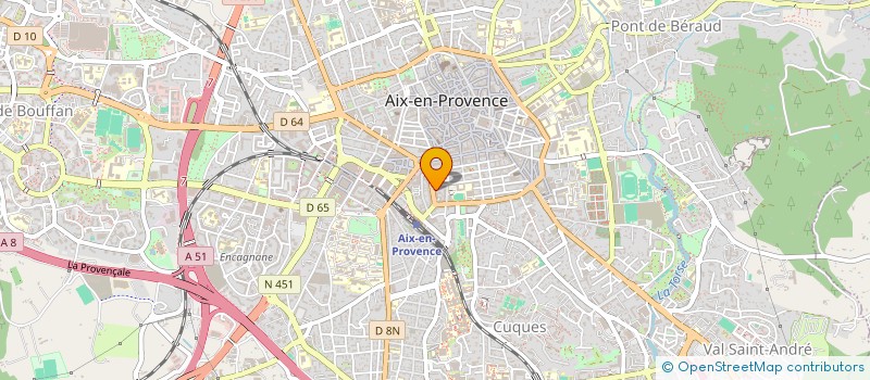 localisation de l'entreprise ASS ACTION MEDICALE ET DEVELOPPEMENT AM à AIX-EN-PROVENCE