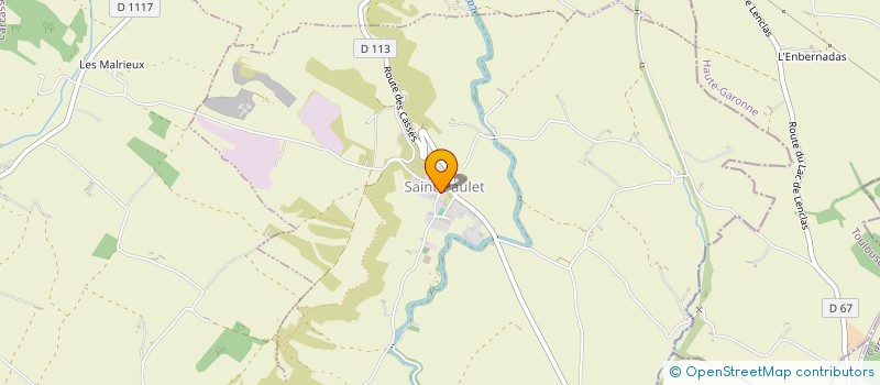 localisation de l'entreprise ASS ACTION RECHERCHE THEATRALE EDUCATIVE  SAINT-PAULET