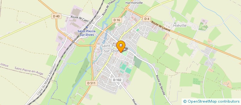 localisation de l'entreprise ASS ACTION SOCIALE INTERCOMMUNALE à SAINT-PIERRE-EN-AUGE