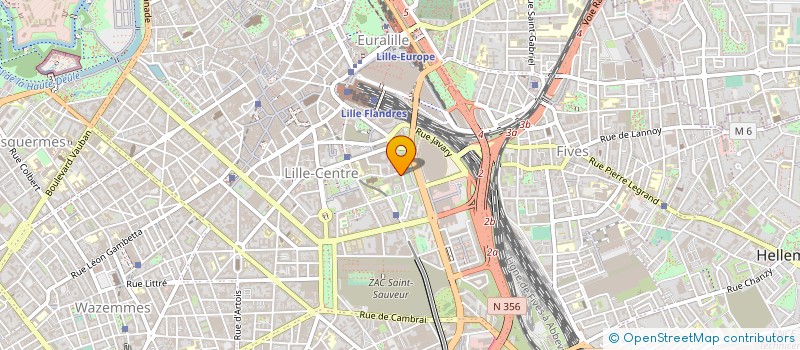 localisation de l'entreprise ASS ACTIV SOC UER SCIENC MEDIC à LILLE