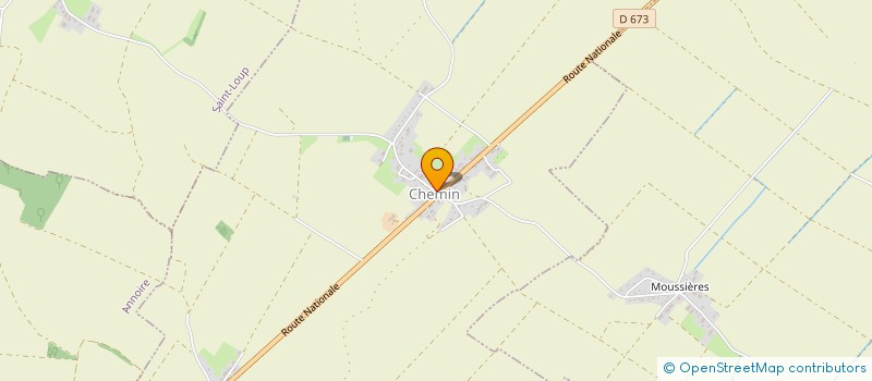 localisation de l'entreprise ASS ACTIVITE CREATIVE COUPE ET COUTURE  CHEMIN