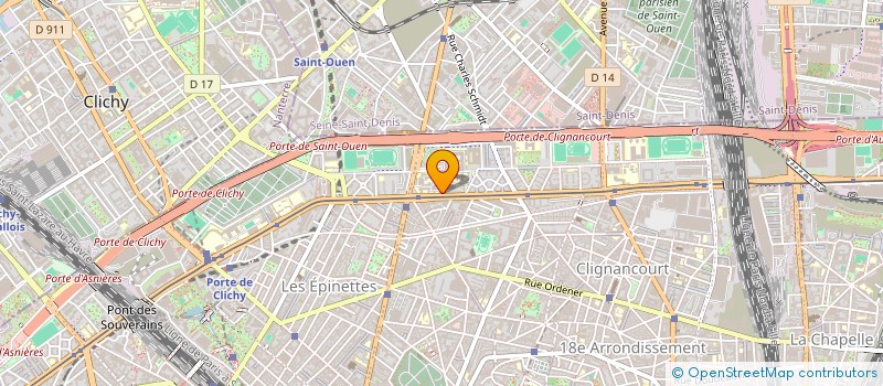 localisation de l'entreprise ASS ADEFA  PARIS