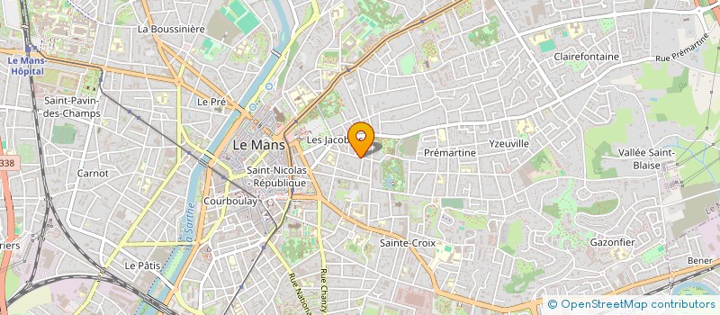localisation de l'entreprise ASS ADEPSIAD à LE MANS