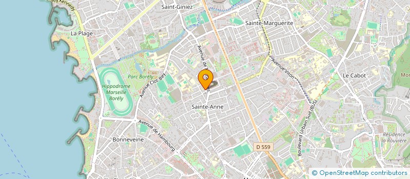 localisation de l'entreprise ASS ADIIF  MARSEILLE