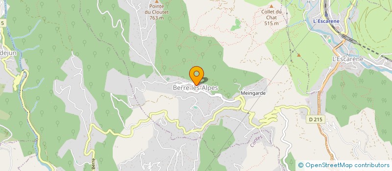localisation de l'entreprise ASS ADMR CONTES à CONTES